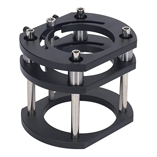 Base de système de levage de table de routeur robuste pour réglage millimétrique
