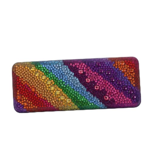 LIFKOME estuche para gafas pintado con diamantes gafas de sol organizador de gafas Almacenamiento de gafas protector de gafas caja de cristal caso de cristal de ojo la mascota