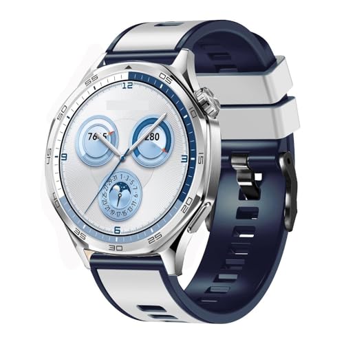 Bracelet silicone agate 22mm pour Huawei Watch GT 5 Pro élégant et durable