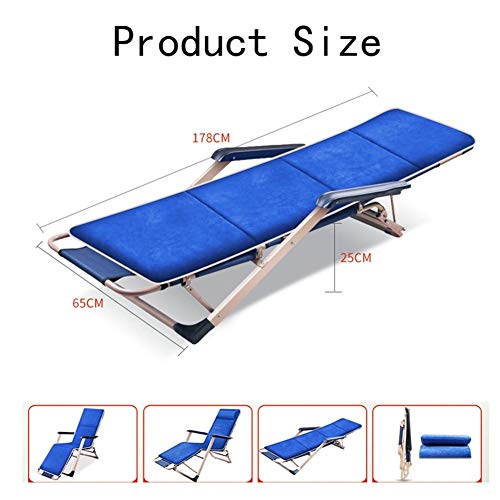 Chaise longue de jardin inclinable dossier réglable multiposition