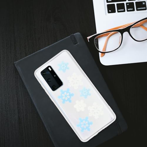Breloques Résine Flocons Noël : petits motifs pour réparer et décorer - 3