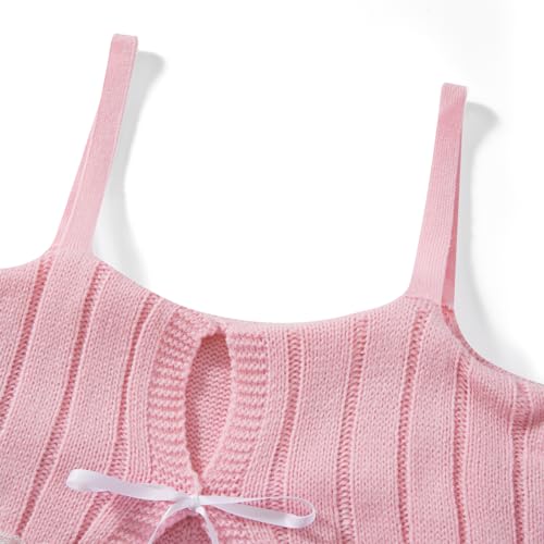 Womens Y2k Off Shoulder Ribbed Knit Sweater Cute Long Sleeve Lace Trim Going Out Pullovers Aesthetic Clothes4