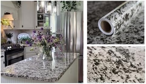 Amazon.com: Instant Granite 36” x 216” Premium Kitchen Countertop Vinyl ...