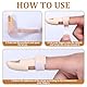 Pluvyze 5 Stück Fingerschiene + 5 Fingerschutz Elastische Fingerschützer,Wiederverwendbar,Bequem und Atmungsaktiv,Verstellbar,Geeignet für Fingerbrüche,Verstauchungen