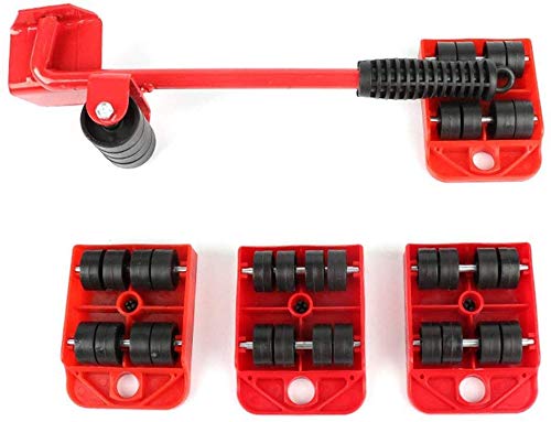 Portable Furniture Lifter Mover 5 Pieces Furniture Transport Set Furniture Lifter and Furniture Sliders Pry Pole Panel Tool Kits buy Other, Furniture Hardware Sliders