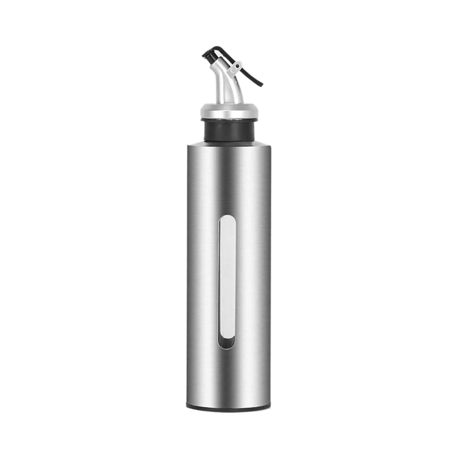 Récipient de sauce au vinaigre et à l'huile domestique distributeur d'assaisonnement inox 500ml
