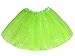 Gonna in Tulle | Tutu | per Bambina | Verde | Scintillante Glitterata | Costume Ballerina | Balletto Classico | Sottoveste | Principessa | Carnevale
