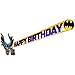 Batman Happy Birthday Party Banner-1 piece