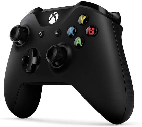 Microsoft Wireless Official Xbox Black Controller, Compatible with Stereo System