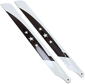 Dynam Carbon Main Blades for Electric 450 RC Helicopter 325mm