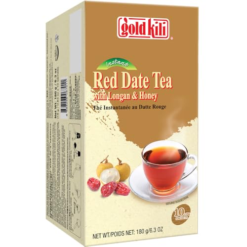 Image of Gold Kili Honey Longan with Red Date instant Tea, 10 -Count