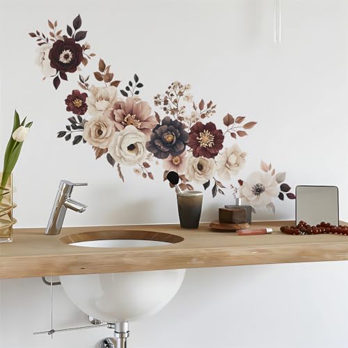 Vinilo Decorativo Floral Peonía Sacinora Rollo miniatura 6