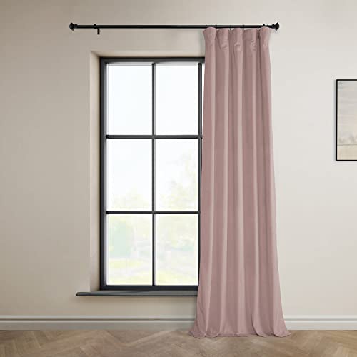 HPD Half Price Drapes Heritage Plush Velvet Curtains 108 Inches Long Room Darkening Curtains for Bedroom & Living Room 50W x 108L - Image 2