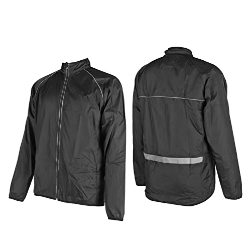 Chaqueta Rompeviento Negra Talla XL miniatura 7