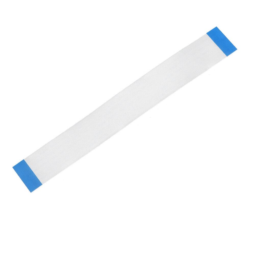 AWM 20624 80C 60V VW-1 FFC Flexibles Flachbandkabel 0,5mm Pitch, 20,5mm Breite, 200mm Länge, 40 Pins(Pins sind auf der umgekehrten Seite)