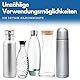 DRYGGE Flaschenbürste aus Silikon Grau 1 Stück (Dunkelgrau)