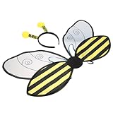 Couleurs résistantes à la décoloration : ces accessoires de déguisement d'abeille conservent leur éclat et leur fraîcheur même après de nombreux lavages, ainsi que votre costume de cosplay reste toujours aussi attrayant. fournitures de cosplay d'abeille, serre-tête abeille