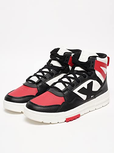 Image of XTEP High-Top Lace-Up Sneakers for Men