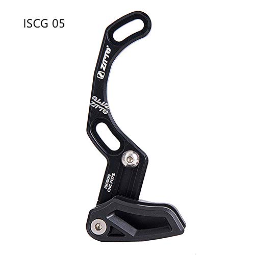heiyun Aluminum Alloy Single Speed Bike Chain Guide BB Mount CNC BB ISCG 05 Spare MTB Mountain Road Bike Bicycle Part(BB,Black)