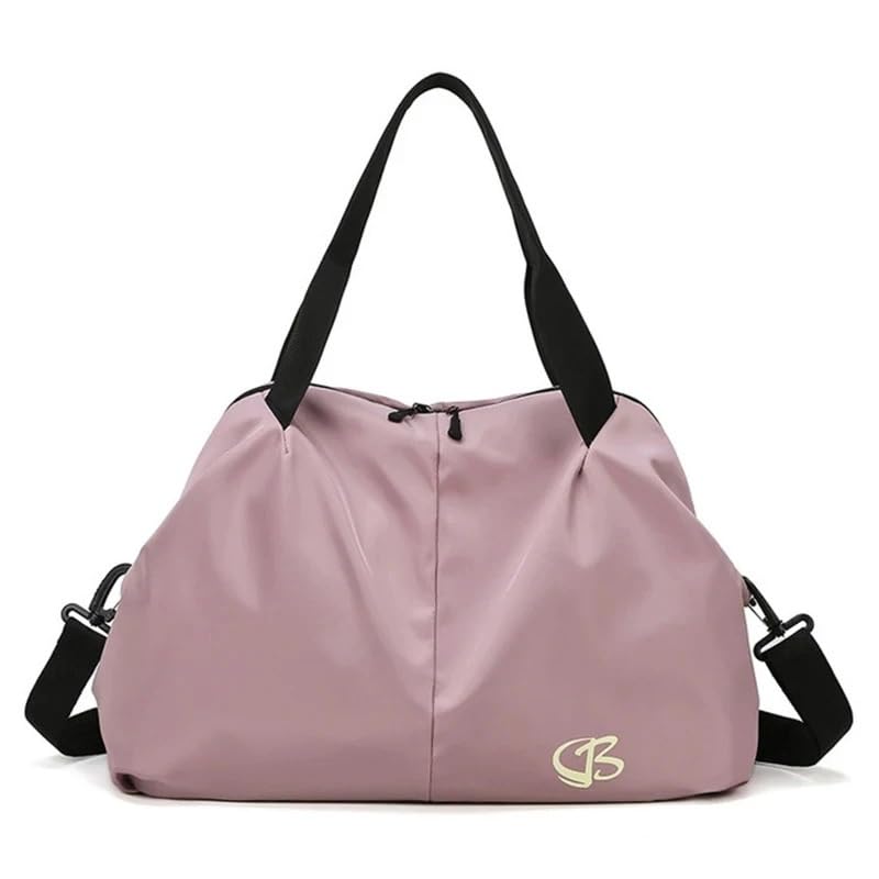 Sac de sport à bandoulière rose taille unique pour homme et femme