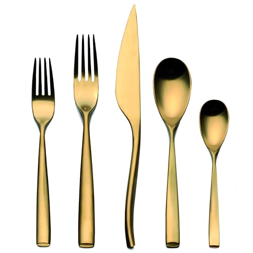 Cutlery Set 5 Pcs Arte Oro Ice