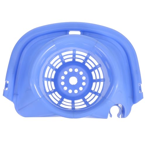 CLISPEED Cesta para Fregona de Plástico Azul con Múltiples Orificios, Ligera Limpieza y Drenaje en Cubos de Trapeador