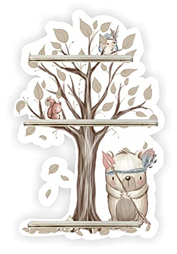 Farbklecks-Collection Musikboxregal Erweiterung Indianergeschichte Baum Teddy