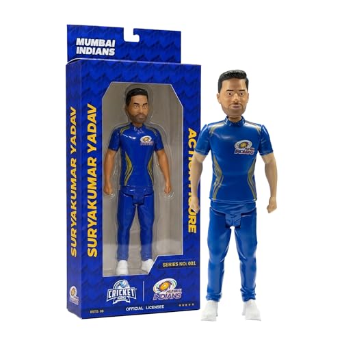 Image of Action Figure, IPL Edition, 7 Suryakumar Yadav | 360 Rotatable Head, Cricket Player, For Fans & Collectors