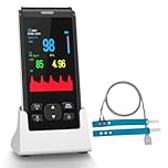 HealthTree Paediatric Pulse Oximetry Portable, Baby Oxygen Monitor Rechargeable Tracks SpO2, Heart Rate and Perfusion Index by App
