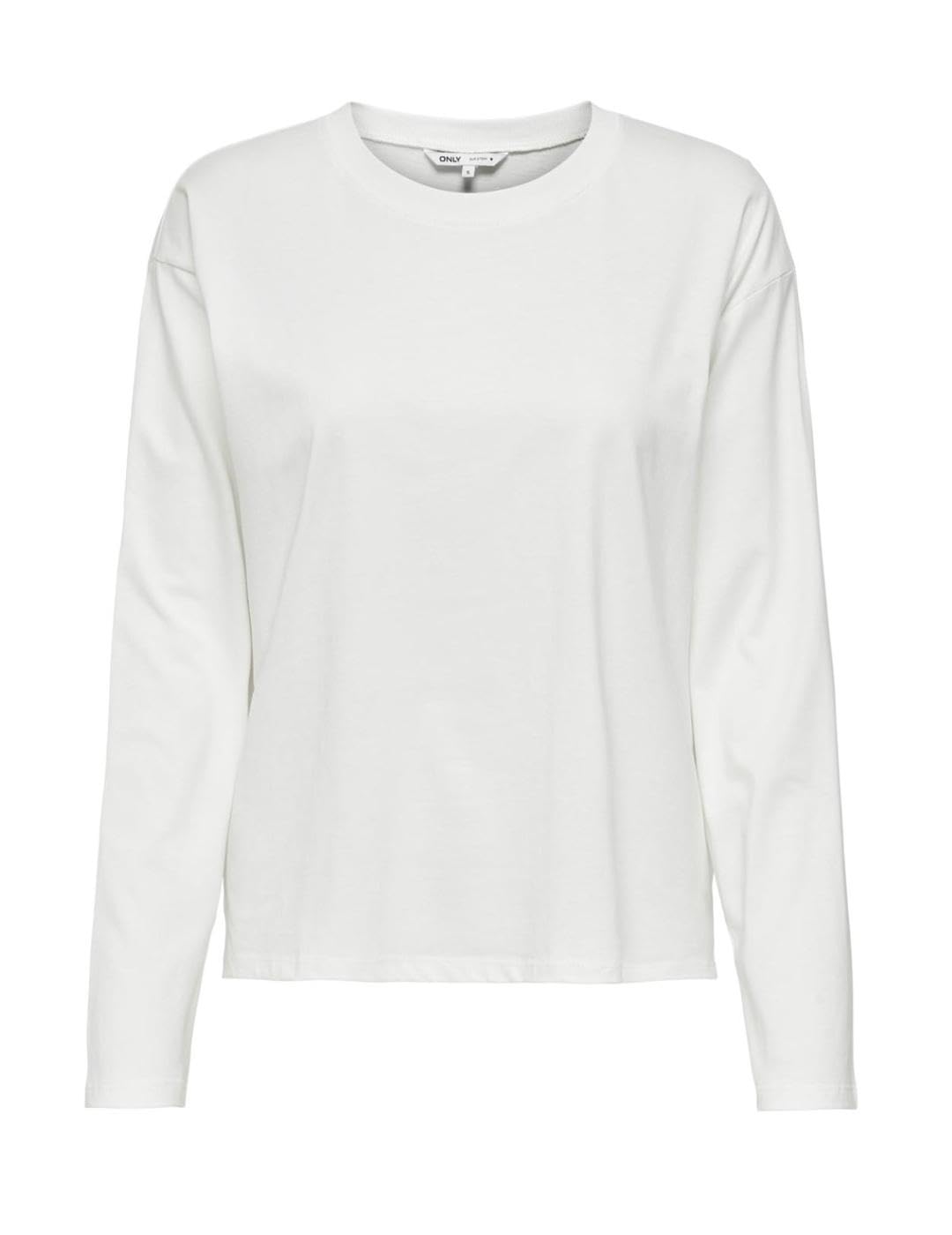 ONLYONLLAURA L/S BOXY SOLID TOP JRS NOOS, Girls