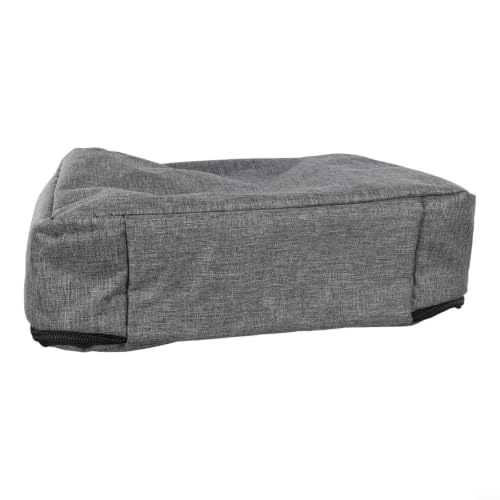 Estuche de almacenamiento para proyector EVA para Salange P35, P10, P58, P60, P62, bolsa rígida de transporte con asa, caja organizadora protectora para proyectores mini y accesorios, gris miniatura 6