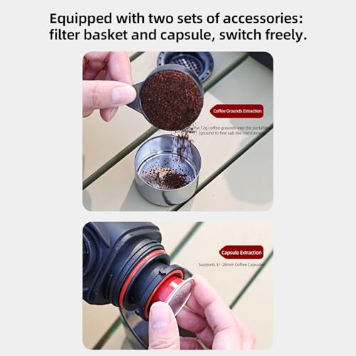Cafetera de Prensa Francesa Portátil Acero Inoxidable 12 oz miniatura 6