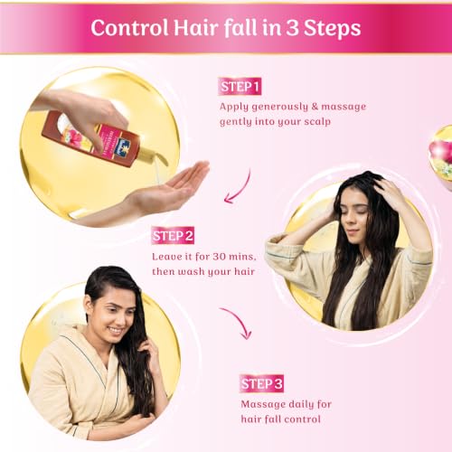Image of Parachute Advansed Bhringraj & Hibiscus-enriched Coconut Hair Oil| Hibiscus Oil| Superfoods' Touch| Hair Fall Control| 100 Ml