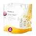 Medela Slow Flow Feeding & Storage Bottles, 3 Pack of 5 Ounce Bottle with Nipple, Lids & Quick Clean MicroSteam Bags, Sterilizing Bags for Bottles Breast Pump Parts