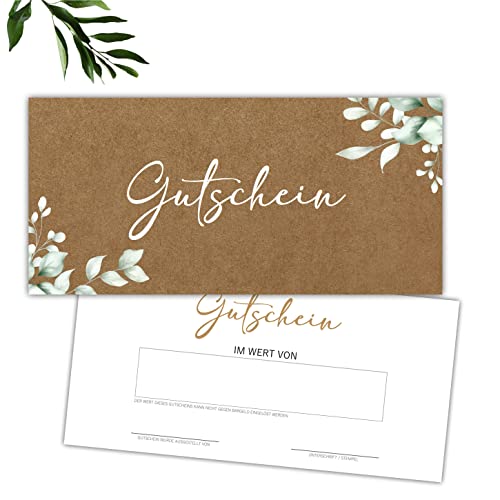 25 coupons vierges à remplir soi-même Salon de manucure Coiffeur Cosmétique Massage Bien-être Soins des pieds Modèle de chèque-cadeau (Bon cadeau vintage) Cover