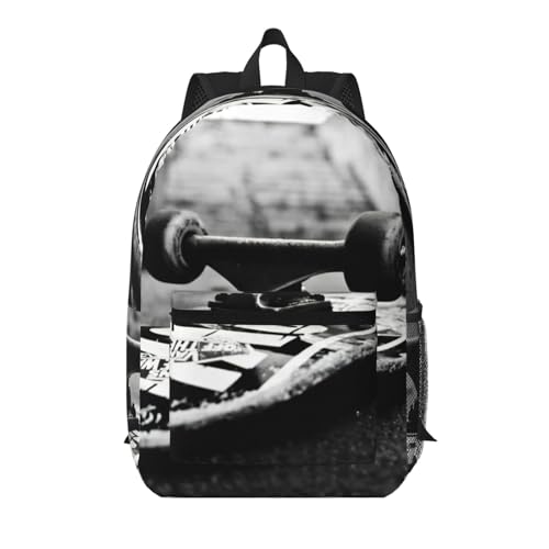 Sac à dos d'école imprimé skate EdWal pour vos trajets urbains et journées de cours
