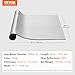 VEVOR Reflective Insulation Roll, XPE Foam Core Radiant Barrier, 10.3 mm 40 in x 5 ft, Aluminum Foil Foam Core Heat Reflective Shield, Thermal Insulation Roll for Garage Door Window RV Roof