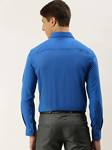 Image of English Navy Men Dress Shirt