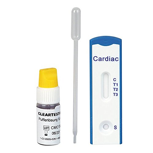 CLEARTEST 10629176 Cardio Myoglobin/CK-MB/Trop I Test (10-er Pack)