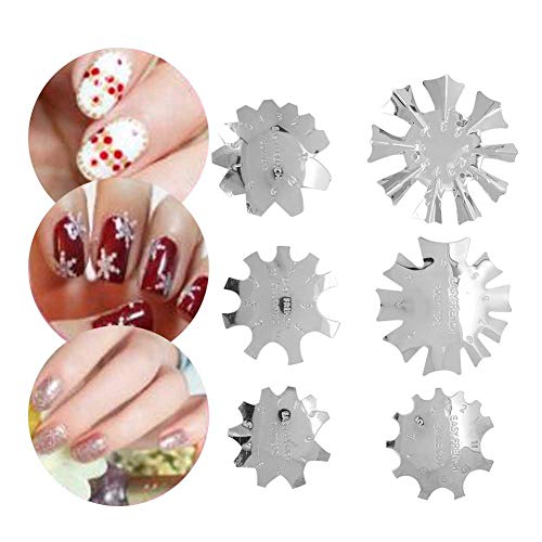 Kit de 6 piezas para manicura con corte francés miniatura 6