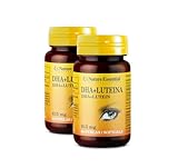Nature Essential - DHA + Luteína 615 mg - 50 Perlas - Complemento de Aceite de Pescado - Contribuye al Funcionamiento de la Vista - Pack de 2 Unidades