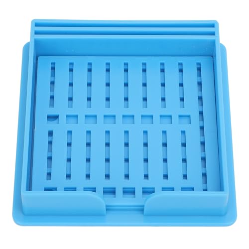 Soporte de notas adhesivas mejorado con plantillas, organizador de escritorio para listas de verificación y cajas circulares, plantilla versátil para suministros de oficina, para elección de regalo