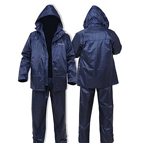 Image of Rain Suits for Men Women Waterproof Work Lightweight Rainwear Rain Coat Rain Gear