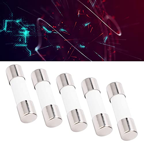 Lwuey Fuse Tube Photovoltaic Protection Set Kit, Slow Blow Fuses Tubes DC Fusetube Fast Assortment Protect 2ms Time Constant 1000V 10x38mm Reliable Performance Replacement for Applications 5PCS(15A) - Image 3