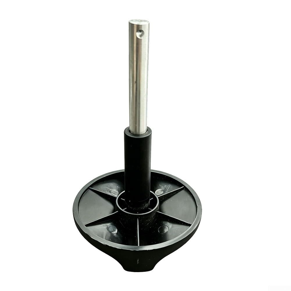 Asse ruota in metallo plastica 10 mm per ruote da barbecue da 7 pollici (30 | Design a installazione rapida, diametro 10 mm, adatto per ruote da 17,8 cm, nucleo in metallo, installazione senza soluzione