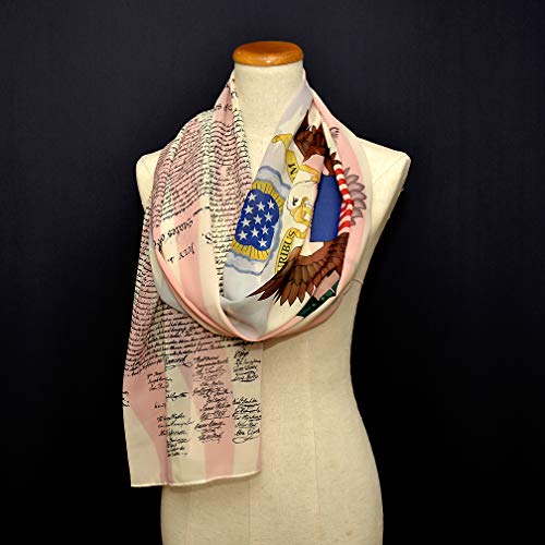 The Declaration of Independence Chiffon scarf4