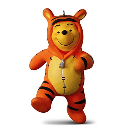 Hallmark Keepsake Christmas Ornament 2018 Year Dated, Disney Winnie the Pooh Costume, and Tigger Too
