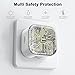 KURSEN USB C Plug Fast Charge,25W USBC Charger Plugs Adaptor UK Compatible with iPhone 17 Pro Max Air 16e 16 Plus 16 Pro Max 15 14 13 12 11 SE/iPad/Watch,New Type C Port Wall Charging Head