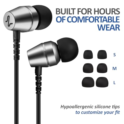 Image of LUDOS OMNITONE USB C Headphones for iPhone 17 16 15 Pro Max Plus Air iPad Pro, 5 Years Warranty, USB-C Earbuds for Samsung Galaxy S24 S23 Ultra S22 S21 FE S20 Z Flip 3 Fold 4, USB Type C Earphones
