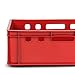 gardivo E2 Kisten Rot 5 Stück 60x40x20 Meischkiste, Metzgerkiste, Lagerkiste in rot, stapelbbar lebbensmittelecht robust fleischerkiste kunststoff Eurobox